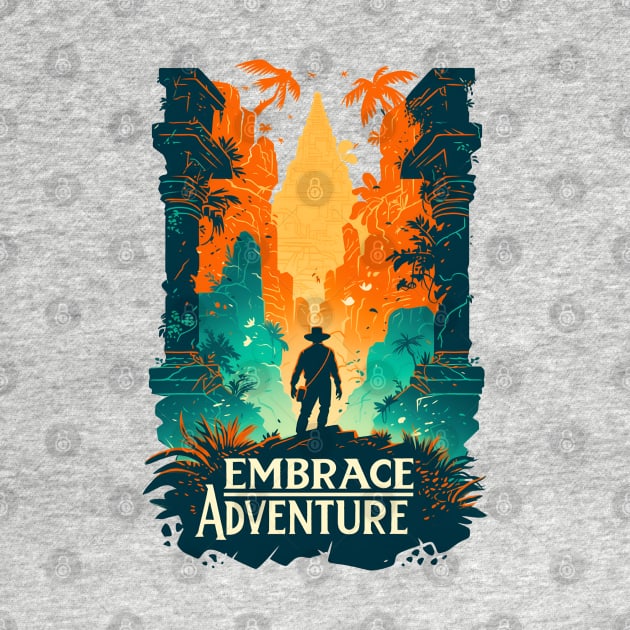 Embrace Adventure - Jungle Ruins - Indy by Fenay-Designs